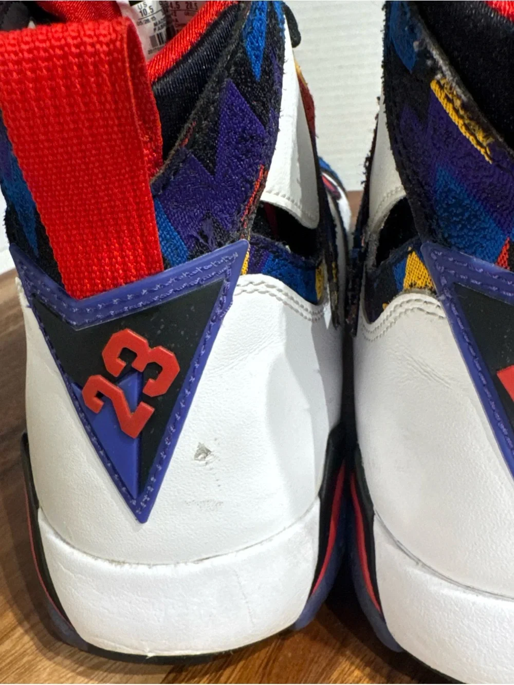 NIKE Air Jordan 7 Retro Nothing But Net Sweater Men’s Size 10.5